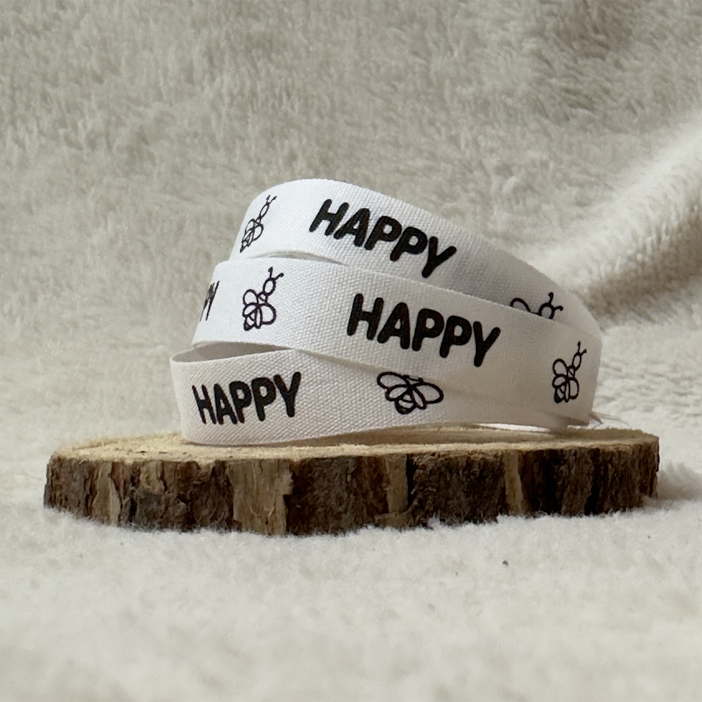 Baumwolllband I Happy Bee