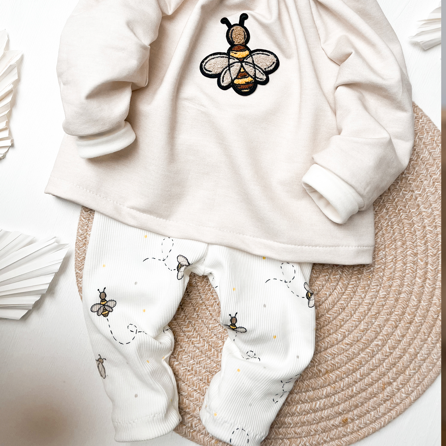 Bio French Terry | Denim Beige