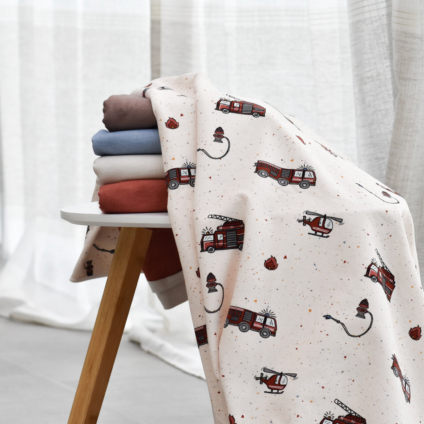 Bio French Terry | Firetruck