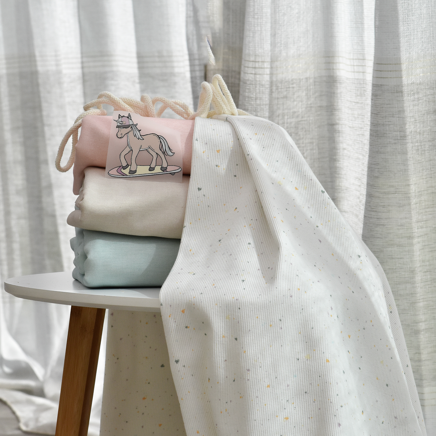 Bio Heavy Ribjersey | Pastell Party