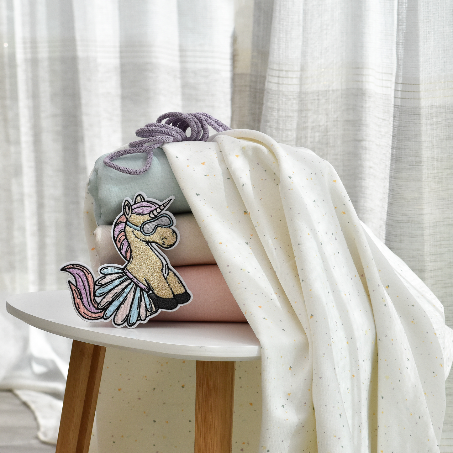 Bio French Terry | Pastell Party