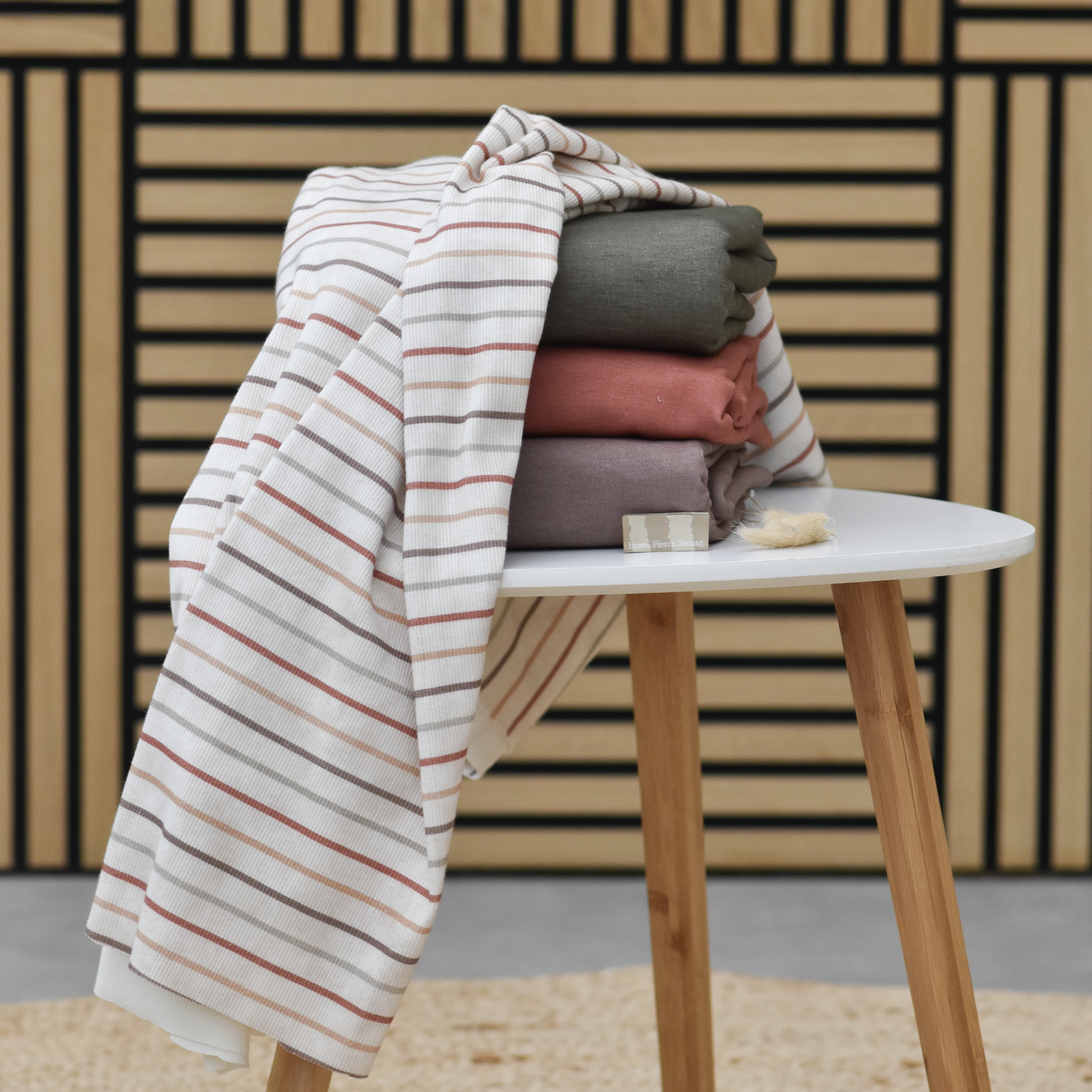 Bio French Terry | Warm and Cozy Stripes