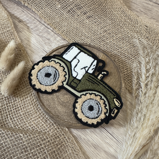 Chenille Patch I Traktor