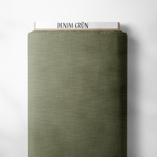 Bio French Terry | Denim grün