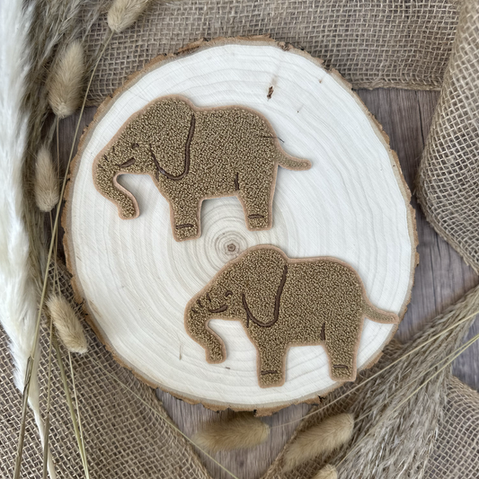 Chenille Patch I Elefant