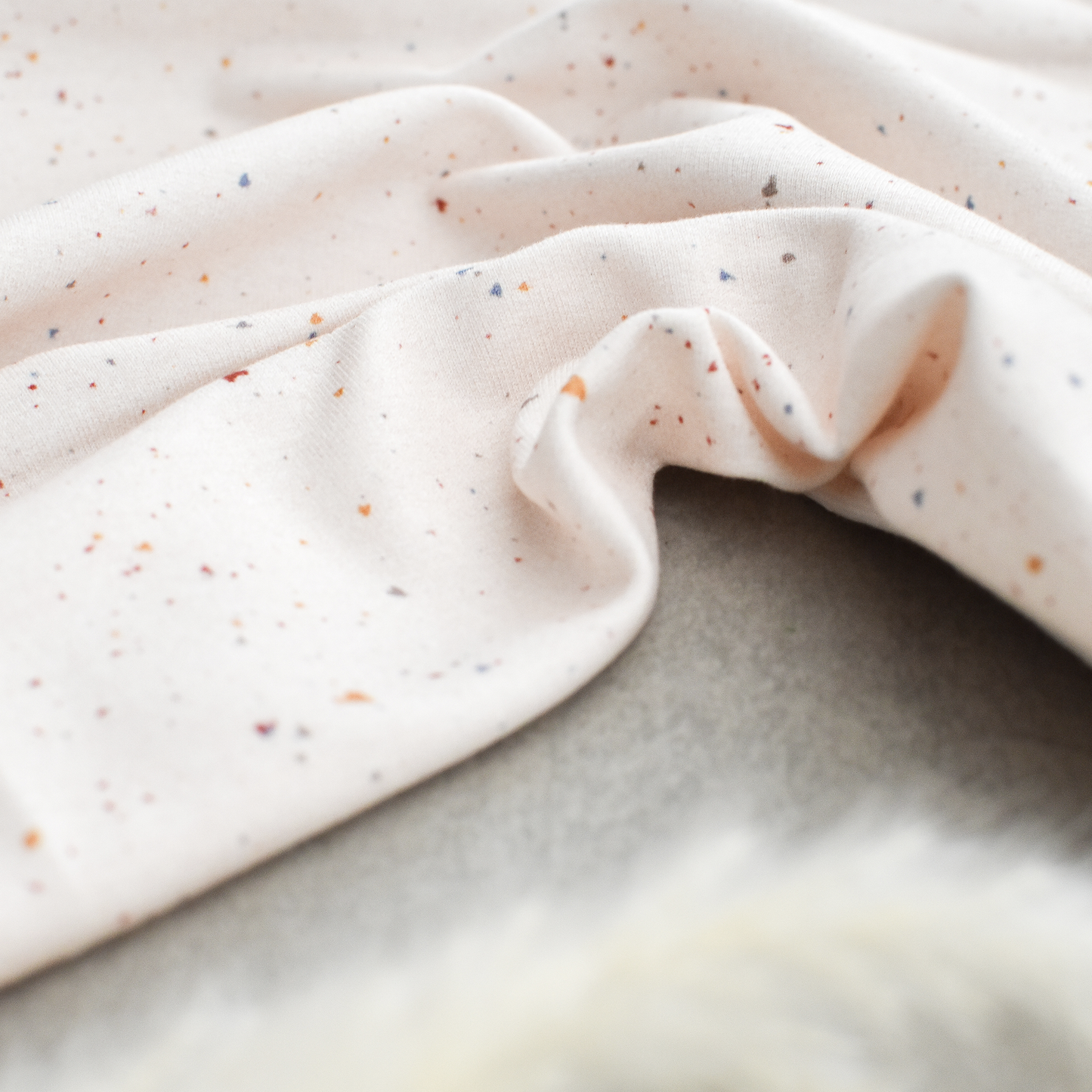 Bio French Terry | Firetruck Konfetti