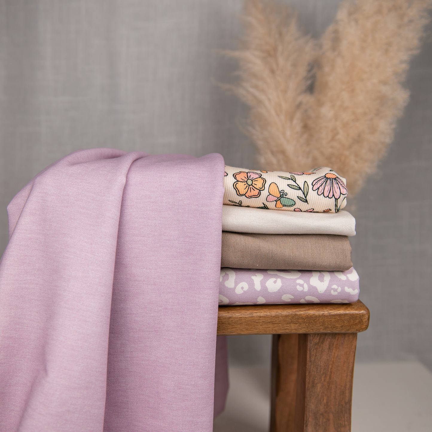 Bio French Terry | Denim Lila