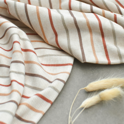 Bio French Terry | Warm and Cozy Stripes