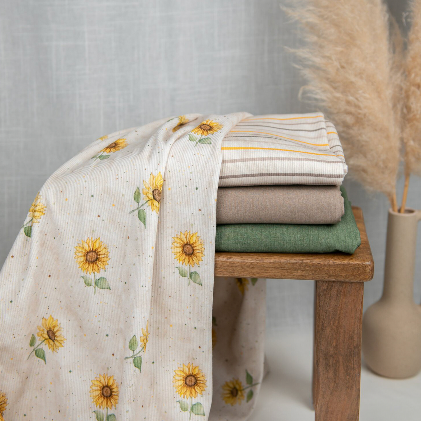 Bio Heavy Ribjersey | Sunflower