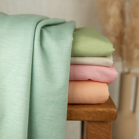 Bio French Terry | Denim mint
