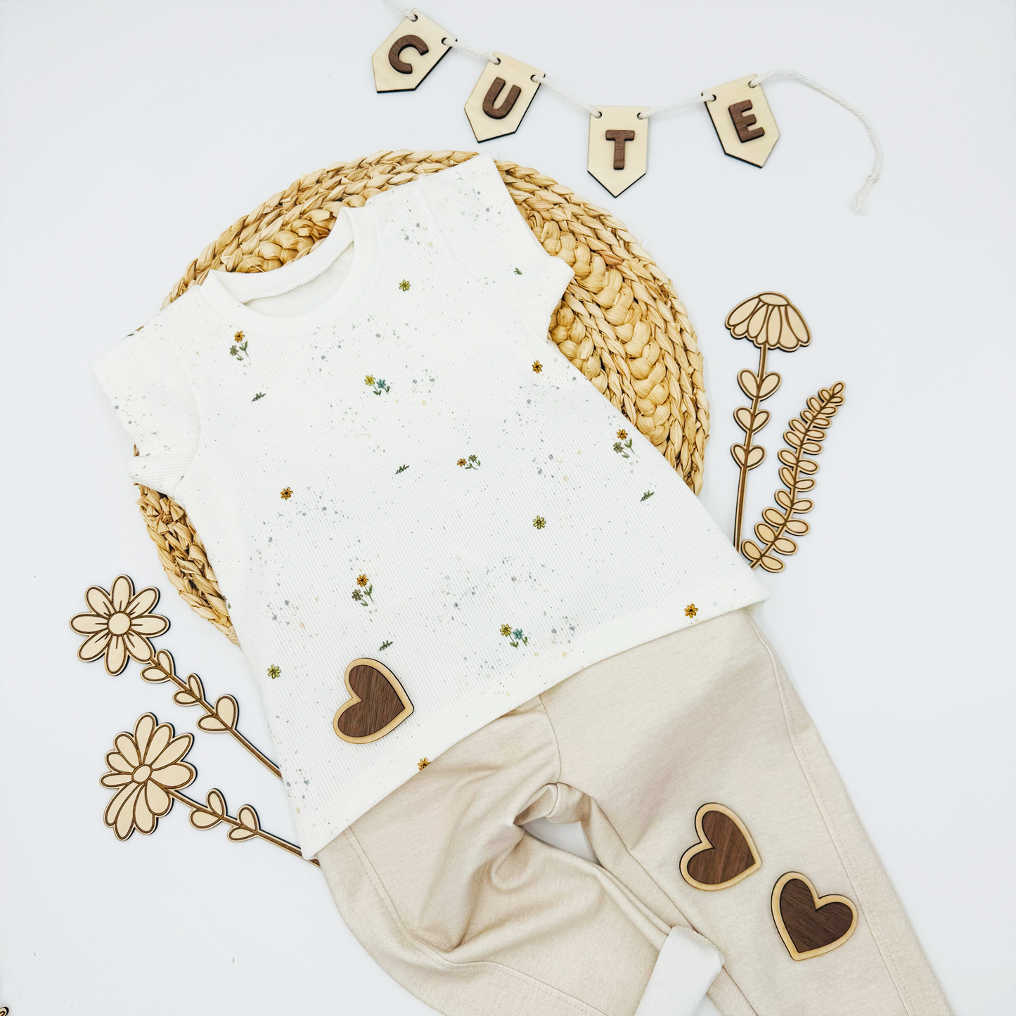 Bio Heavy Ribjersey |  Silly Flower