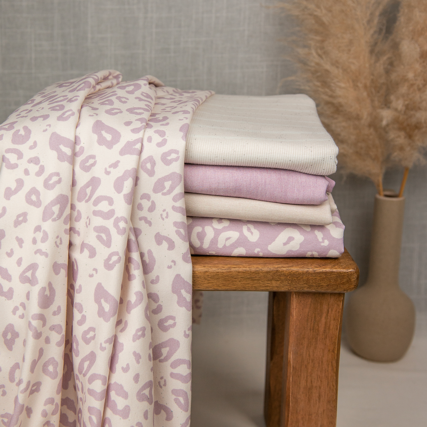 Bio French Terry | Light Lila Leo
