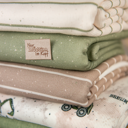 Bio French Terry | Wood Stripes
