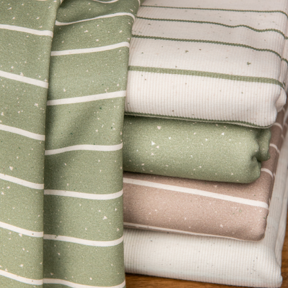 Bio French Terry | Forest Stripes